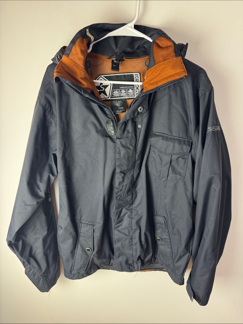 Sessions Snowboard Jacket  Mens Small